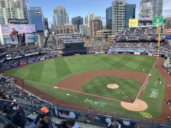 Padres Tickets ON THE GLASS For Dbacks And Rockies And Giants
