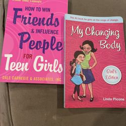 Teen self help Awareness books Young adult girl