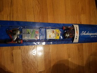 NIP Shakespeare Fuel Ice 2 pack plus fishing rods(PRICE REDUCED)