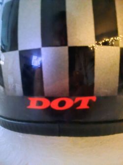 DOT Approved helmet