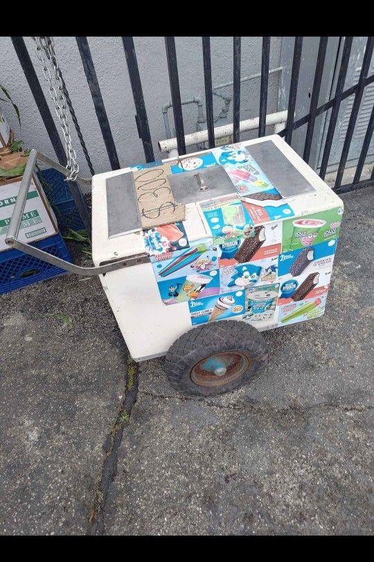Ice Cream Man Cart