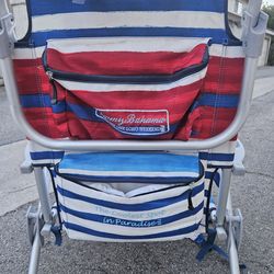 Tommy Bahama Backpack Beach Chairs With Cooler $30 Each