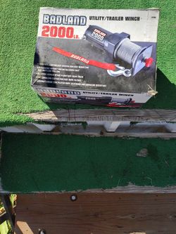 ATV, utility trailer electric winch new in box