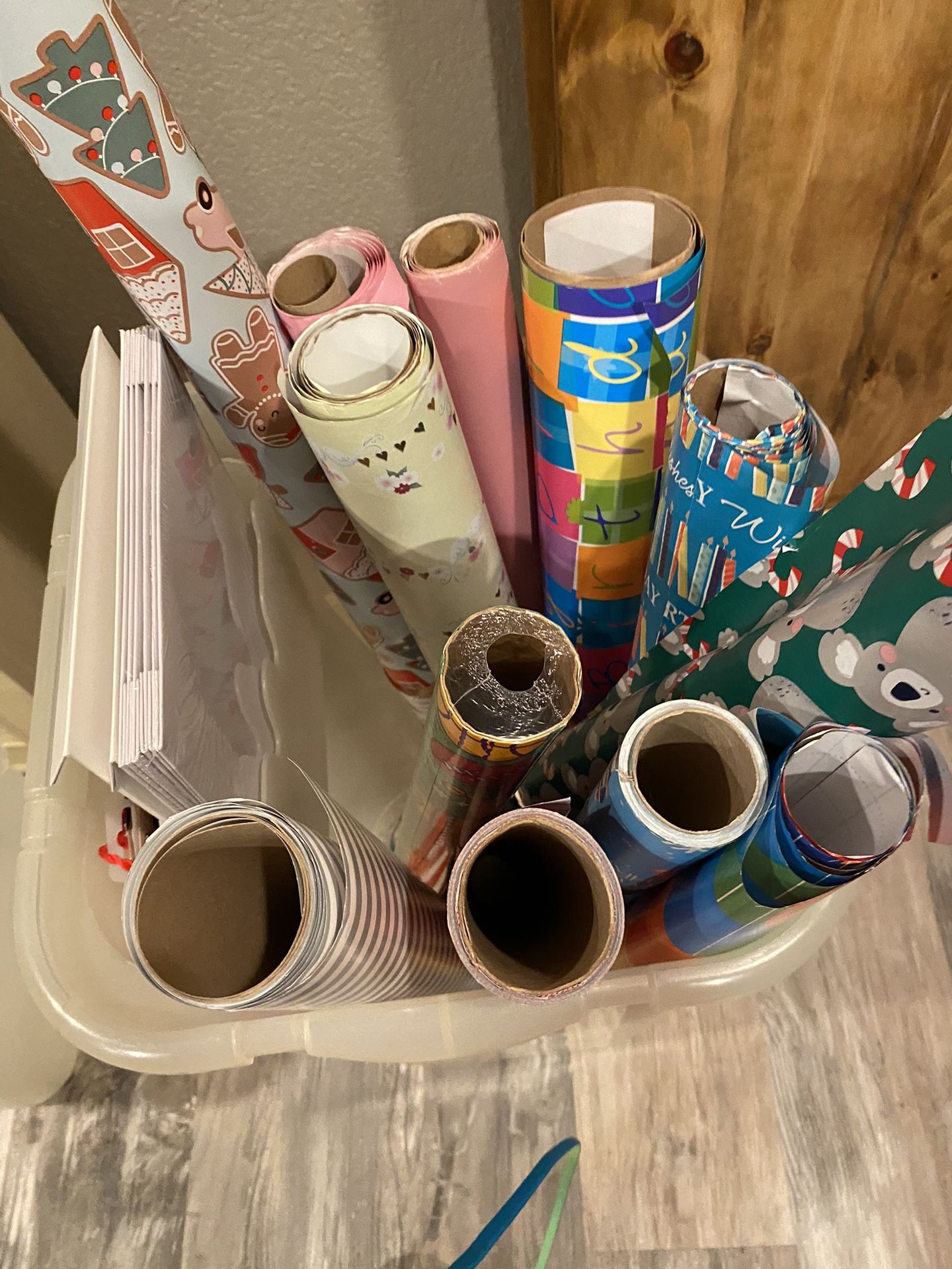 Wrapping Paper Holder