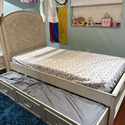 Twin Bed With Pull Out Trundle
