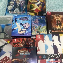 Nintendo switch big box sets collectors edition, deluxe, classic