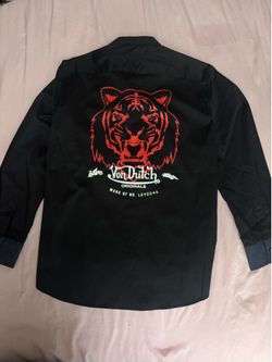 Von Dutch tiger button up
