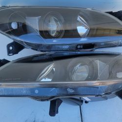 04-09 Mazda 3 Projector Headlights Luces Calaveras Micas Faros Focos Faroles