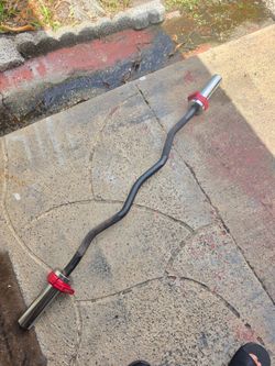 Weight Olympic curl bar
