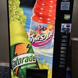 Reliable MDB Dixie Narco 501e Pepsi Soda Vending Machine 9 Selection Cans Bottle
