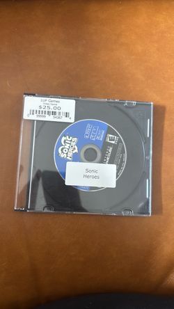 Sonic Heroes Game Game Cube