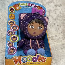 Moodles Aria - 12inch Doll with 6 Facial Expressions Toddler & Children,
