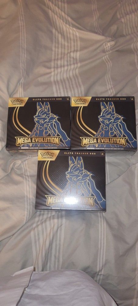 Mega Evolutions Elite Trainer Box Sealed