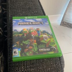 Minecraft Game For Xbox One Used.