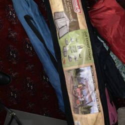 Canopy Coleman tent