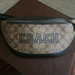 Coach Leather Fanny Pack 