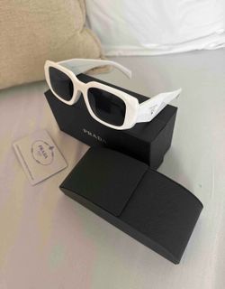 White Prada Sunglasses