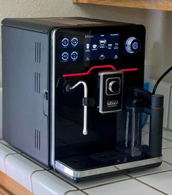 Gaggia Accademia - Black. Fully Automatic Luxury Italian Espresso Machine