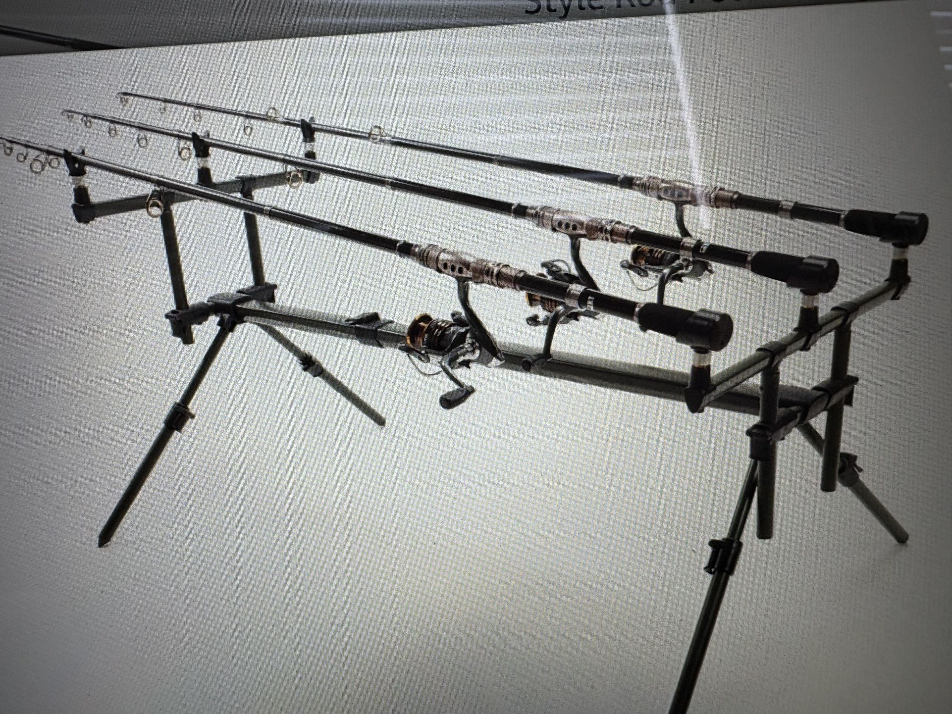 Brand New Croch Aluminum Carp Fishing Specialist Goal Post Style Rod Pod Fishing