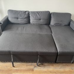 Sleeper Sofa -EVERYTHING MUST GO -move Aug 1st