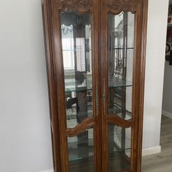 Wooden Display Cabinet