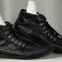 TRETORN Men's Black Leather Boots