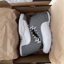 Nike Air Jordan 12 Retro Stealth Cool Grey  Men's Size 11.5
