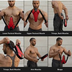 EAST MOUNT Twister Arm Exerciser - Adjustable 22-440lbs Hydraulic Power, Home Chest Expander, Shoulder Muscle Training Fitness Equipment, Arm Enhanced
