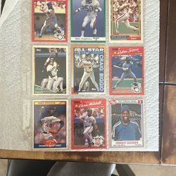 Craig Biggio Error Card , Dave Winfield, Dwight Gooden