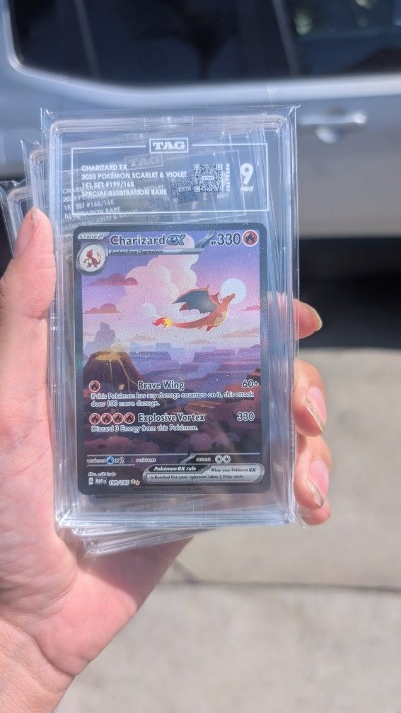 Pokemon Slabs TAG PSA 9