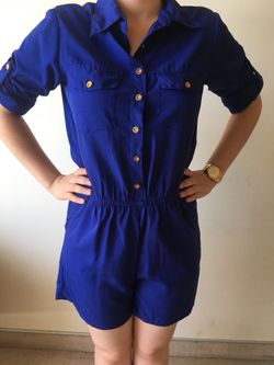Blue romper M