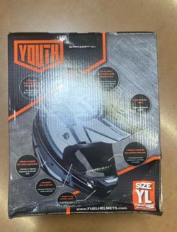 Fuel Helmets Youth Large Motocross Helmet