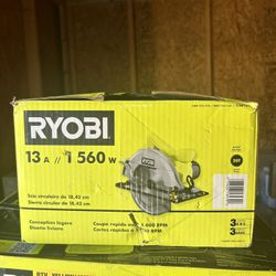 Ryobi Circular Saw Corded