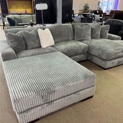 LINDYN FOG 3-PIECE  SECTIONAL