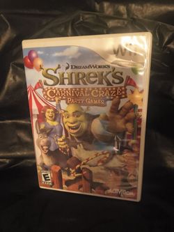 Shreks Carnival craze NINTENDO WII