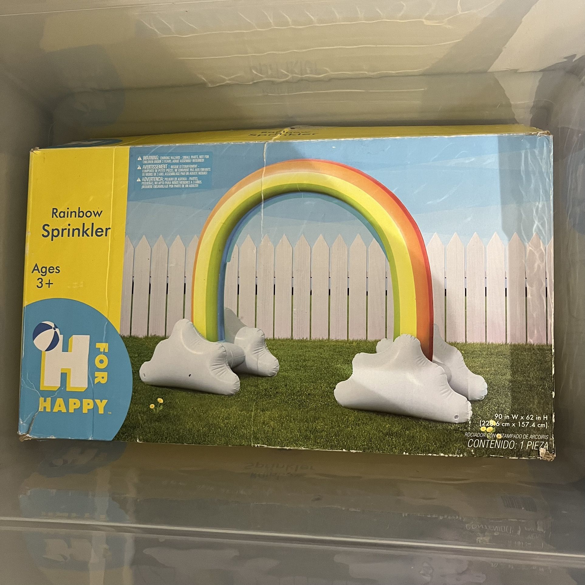 Rainbow Sprinkler Preowned