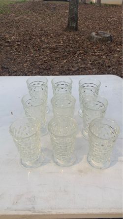 9 Vintage glasses