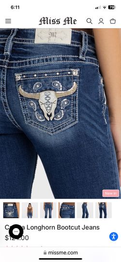 Miss me Longhorn Jeans