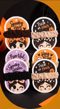 Halloween Hair Ties