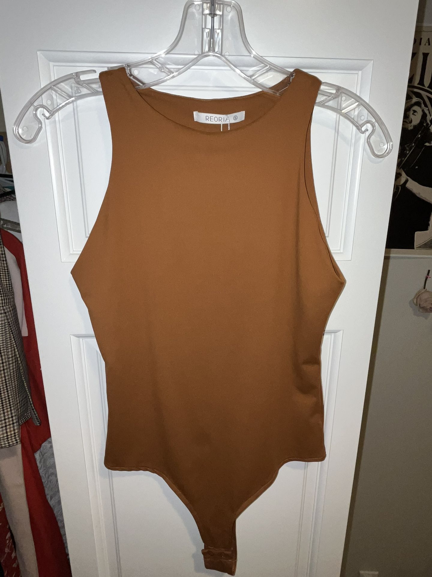 Brown Body Suit 