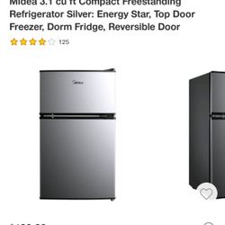 3.1 cu ft compat refrigerador 