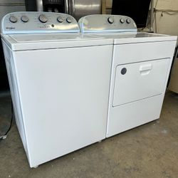 Washer and Dryer Whirlpool (FREE DELIVERY & INSTALLATION) 2 months Warranty