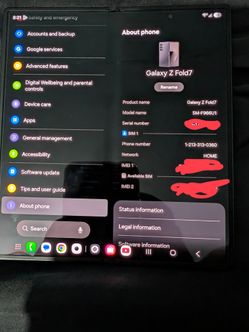 Samsung z fold 7 256GB Unlocked