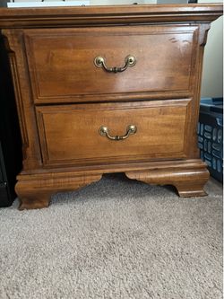 Two Drawer (Wood)
