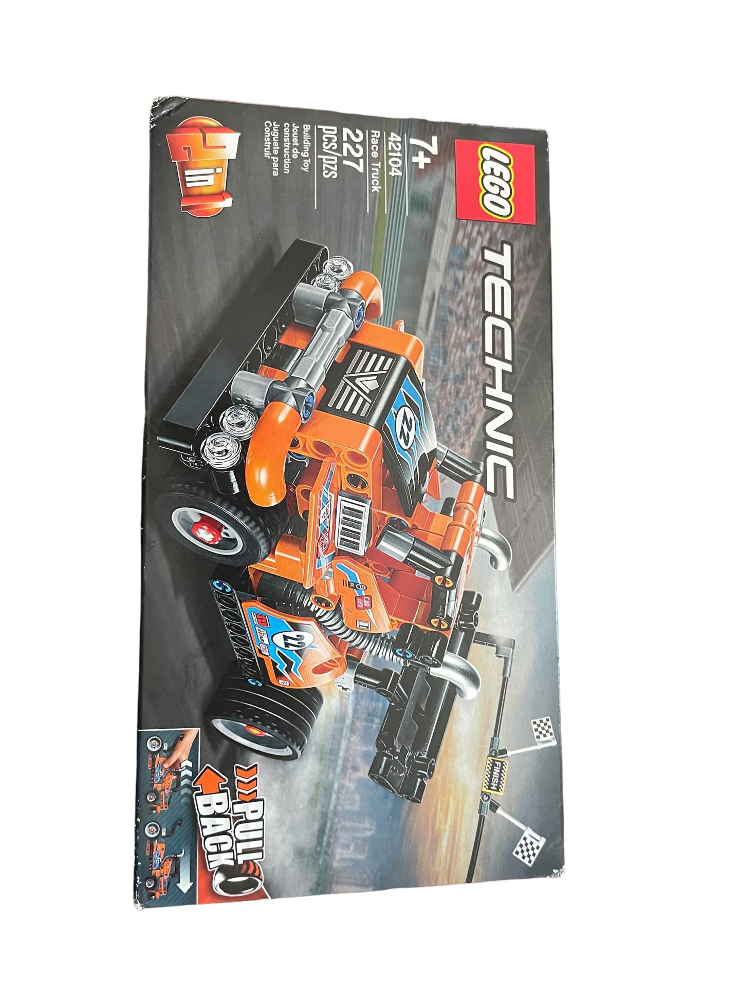 Brand New Lego Technic Race Truck (42104) Building Kit 227 Pcs Factory Sealed