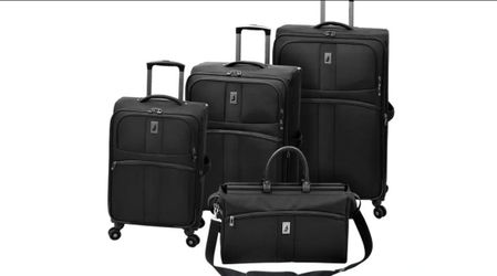 London Fog Wellington Spinner Luggage Set, 4-Piece Set