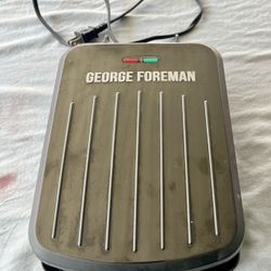 George Foreman Individual Size  Grill And Panini