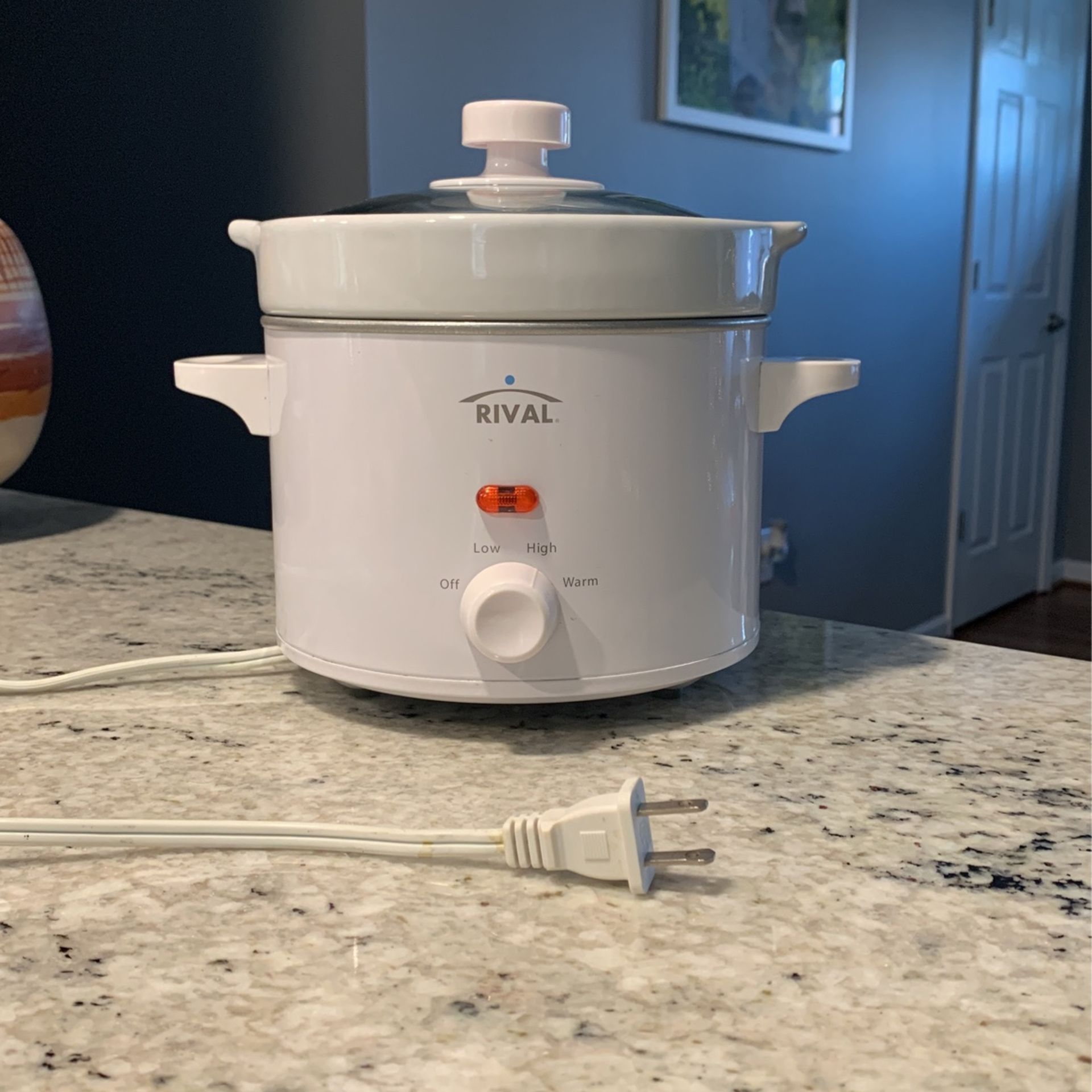 White Rival Mini Crockpot