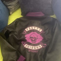 Faux Leather Biker Jacket
