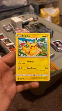 Pikachu #030 Crimson Invasion Pokemon Card